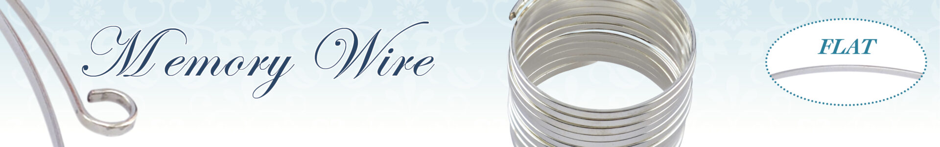 A banner with the text “Memory Wire” in elegant script.