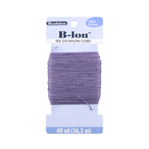 B-LON Cord, TEX 210, .020 in / 0.50 mm, Orchid, 40 yd / 36.5 m