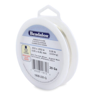 German Style Wire - Silver Plated