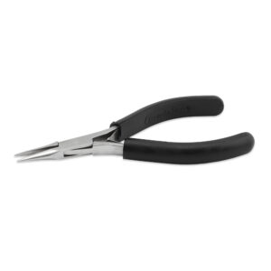 Econo Series Chain Nose Pliers, Black Vinyl-Free Grips, Steel Lap Joint, Double Leaf Springs, 5 in / 12.7 cm