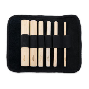 Mandrel Set, 6 Diameters: 0.25 in, 0.375 in, 0.50 in, 0.625 in, 0.875 in, 1 in / 6.35 mm, 9.53 mm, 12.7 mm, 15.88 mm, 22.23 mm, 25.4 mm, 5.5 in / 139.7 mm with Case