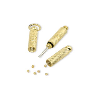 Scrimp Findings - Gold Color - Bullet, Kit