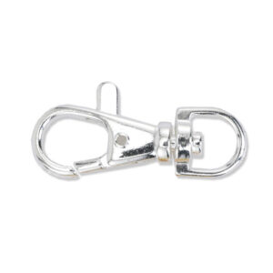 Badge Clip Swivel, Small, Silver Plated, 5 pc