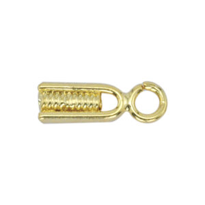 EZ Crimp - Gold Color - End/Ring, 10 pc