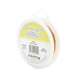 Artistic Wire - Standard Colors - Natural - 24 ga, 1/4 lb Spool