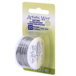 Artistic Wire - Standard Colors - Stainless Steel Craft Wire - 20 ga, Dispenser Spool