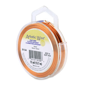 Artistic Wire - Standard Colors - Natural - 20 ga, Retail Spool
