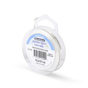 Artistic Wire - Silver Plated Colors - Tarnish Resistant Silver - 22 ga, Retail Spool