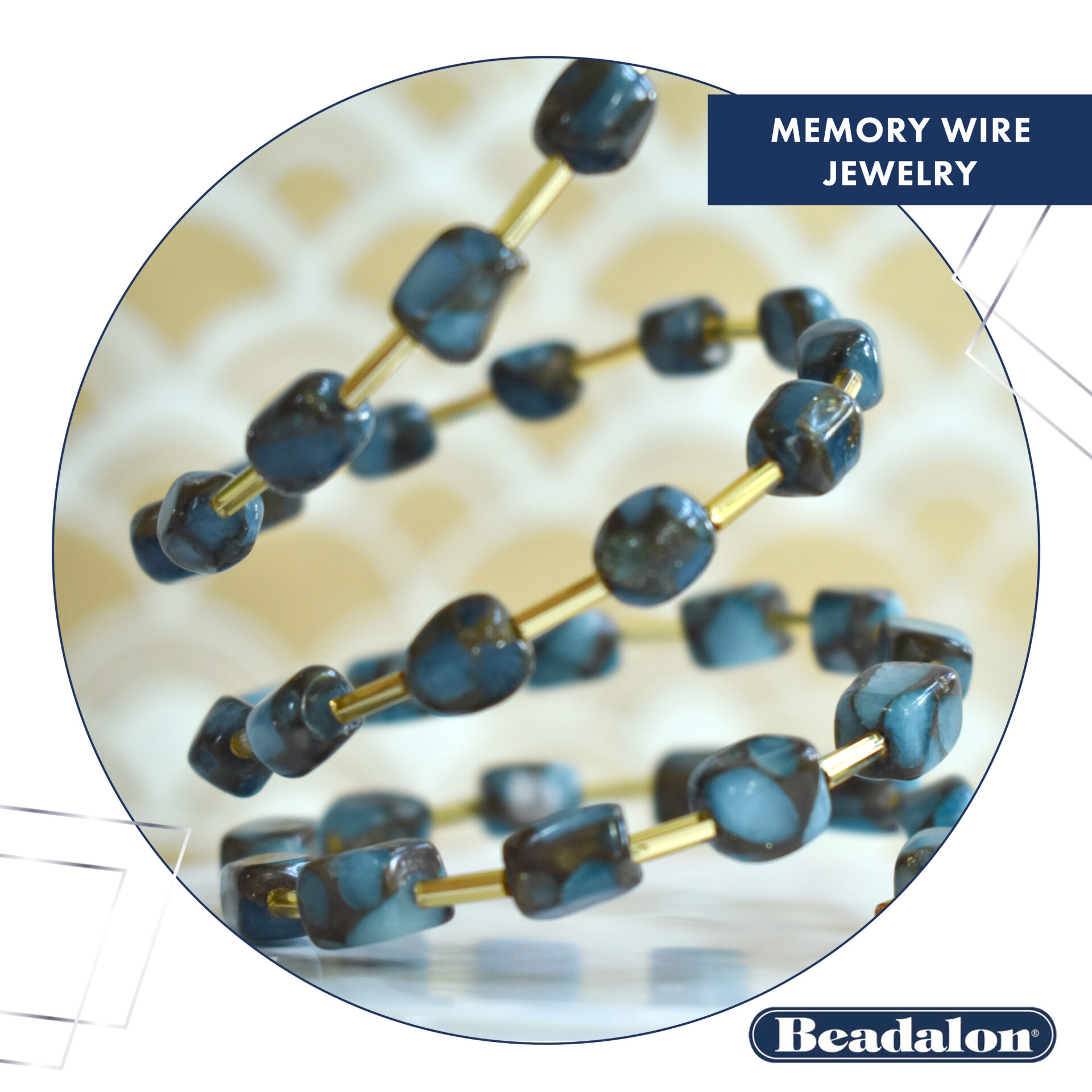 Memory Wire - Steel - Gold Color - Image 11