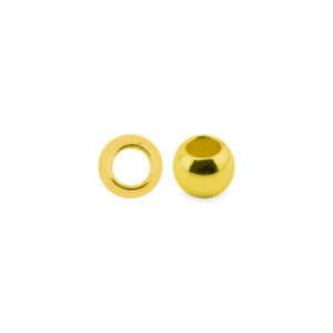Crimp Beads - Gold Color - Size 2, 1.5 g