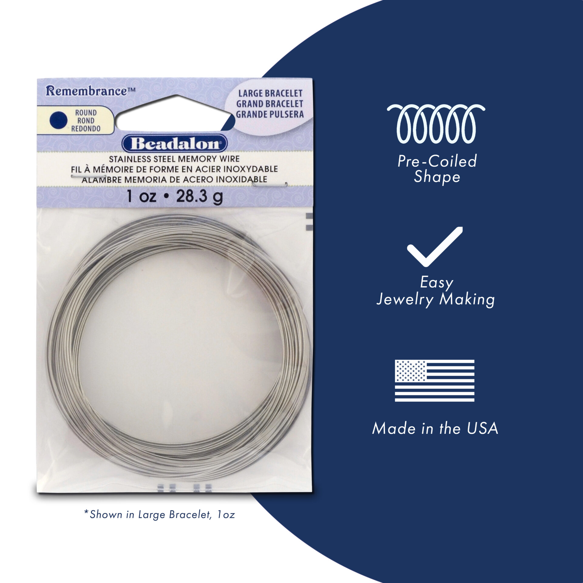 Memory Wire - Steel - Gold Color - Image 36