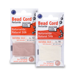 100% Silk Bead Cord - European - Amber