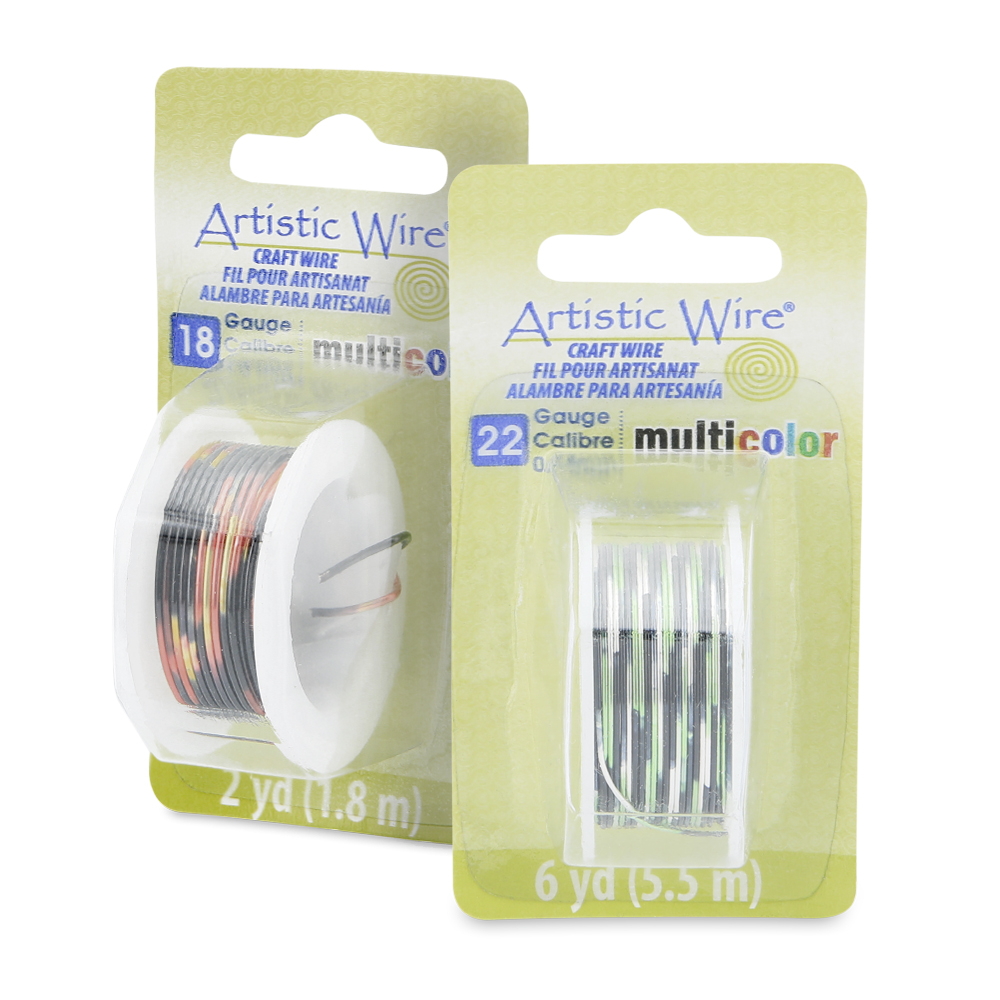 Artistic Wire - MultiColor - Blue/Red/Gold