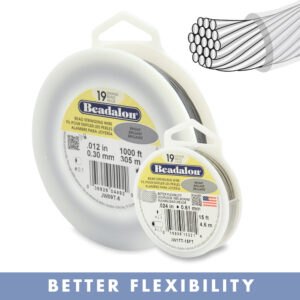 19 Strand Bead Stringing Wire - .925 Sterling Silver