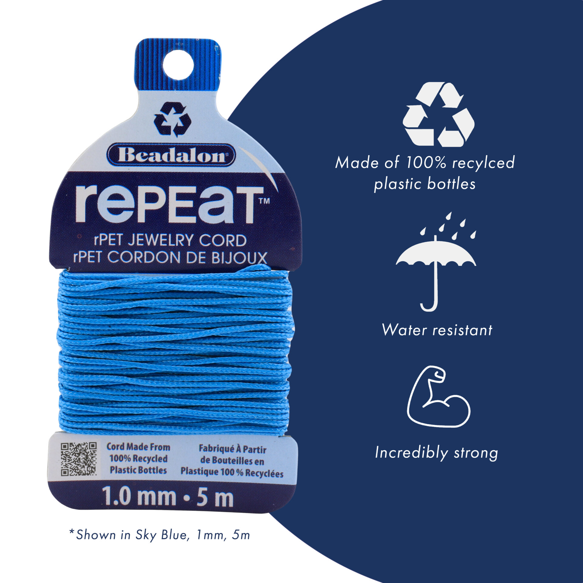 RePEaT Jewelry Cord - Fuchsia - Image 3