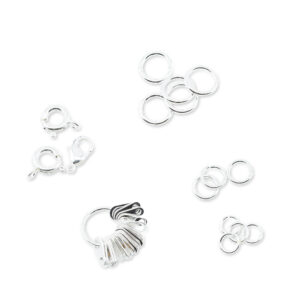 Findings Variety Packs - Silver Plated - Jump/Spring/Lobster/Tag