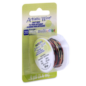 Artistic Wire - MultiColor - Red/Gold/Black - 20 Gauge