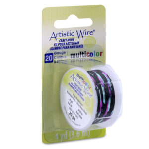 Artistic Wire - MultiColor - Pink/Black/Green - 20 Gauge