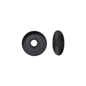 Bead Bumpers - Black - Silicone, Round
