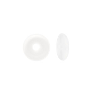 Bead Bumpers - White - Silicone, Round