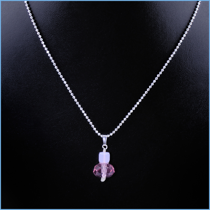 Diamond Ball Chain and Clasp