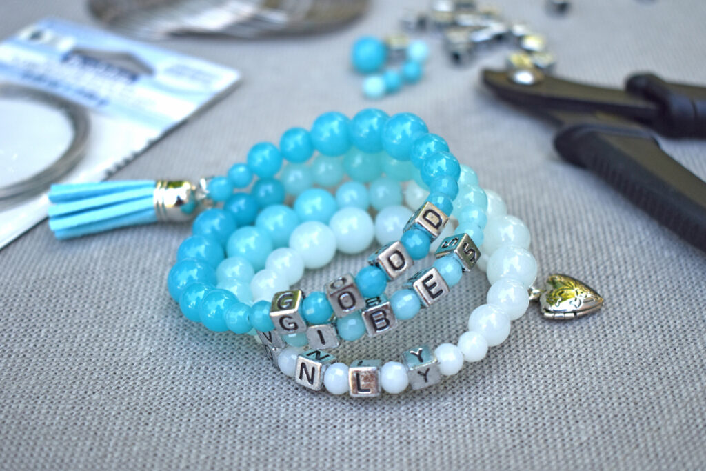 Good Vibes Only Memory Wire Bracelet