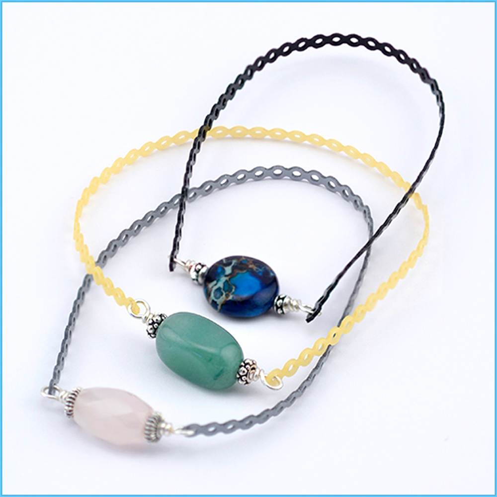 Elasticity Chain Gratitude Bracelet Trio