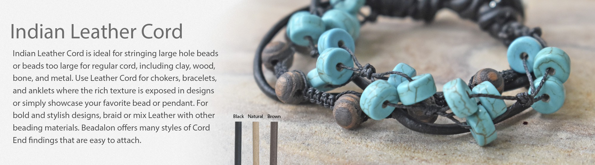 indiand leather cord